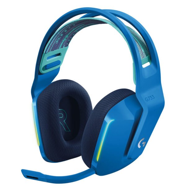 Casque gaming Bluetooth Logitech G733 LIGHTSPEED RVB ultra-léger - USB